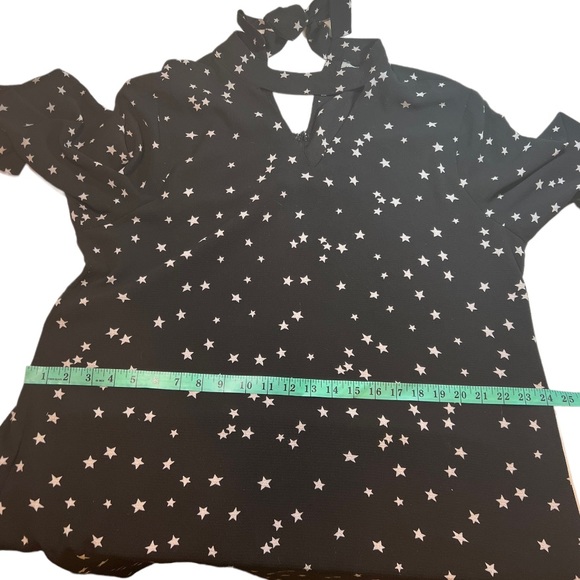 Alice & You Bell Sleeve Star Print Dress size 16 - Picture 14 of 16
